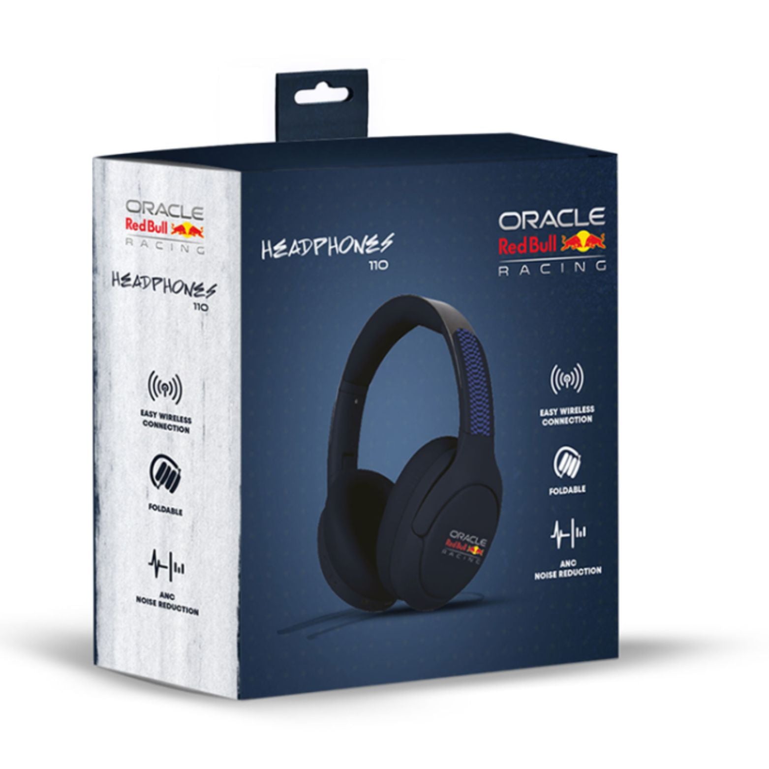 ORACLE RED BULL RACING HÖRLURAR OVER-EAR BLUETOOTH TRÅDLÖSA ANC RB-HP110 BLÅ