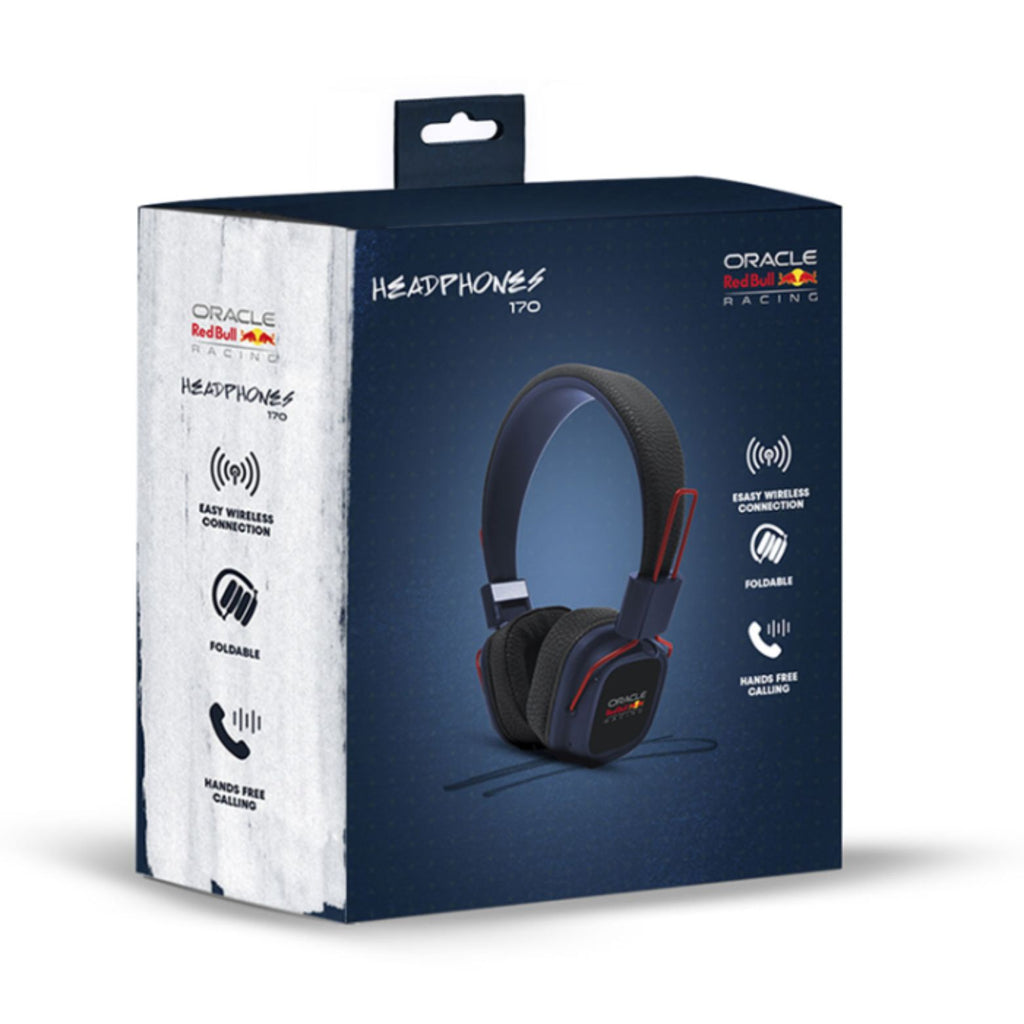 ORACLE RED BULL RACING HÖRLURAR OVER-EAR BLUETOOTH TRÅDLÖSA RB-HP170 BLÅ