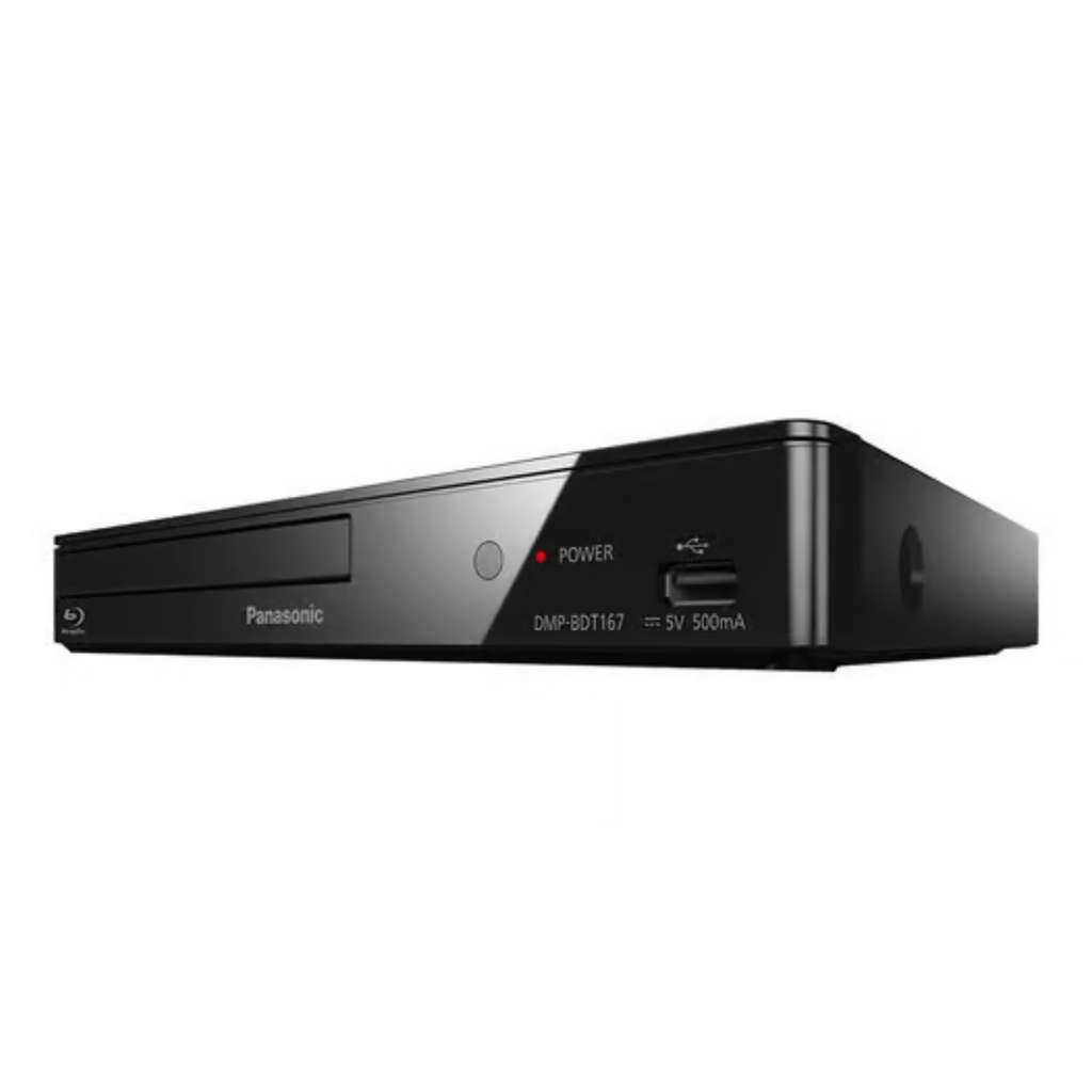 PANASONIC BLU-RAY-SPELARE 3D HDMI CEC FLAC DMP-BDT167AG SVART