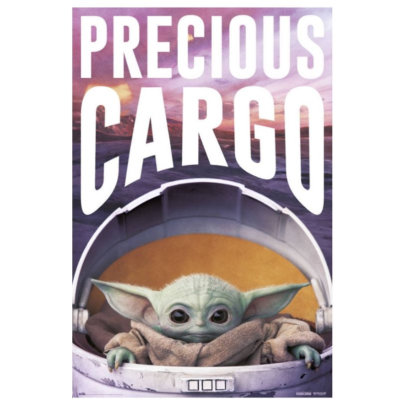 POSTER 61*91,5 STAR WARS THE MANDALORIAN PRECIOUS CARGO SUNRISE no87