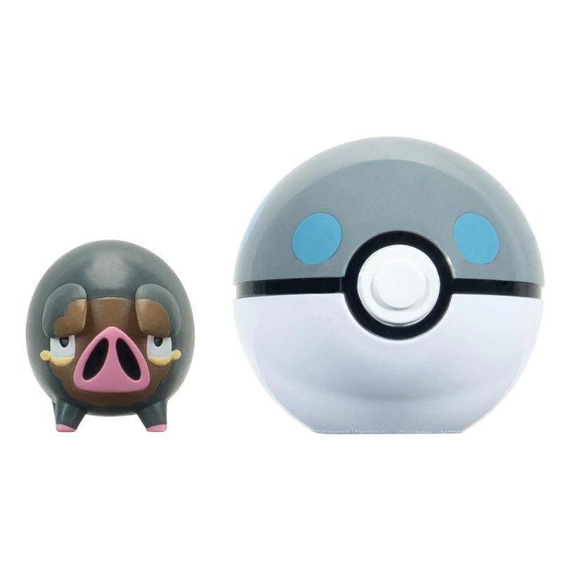 POKÉMON CLIP 'N' GO LECHONK WITH HEAVY BALL