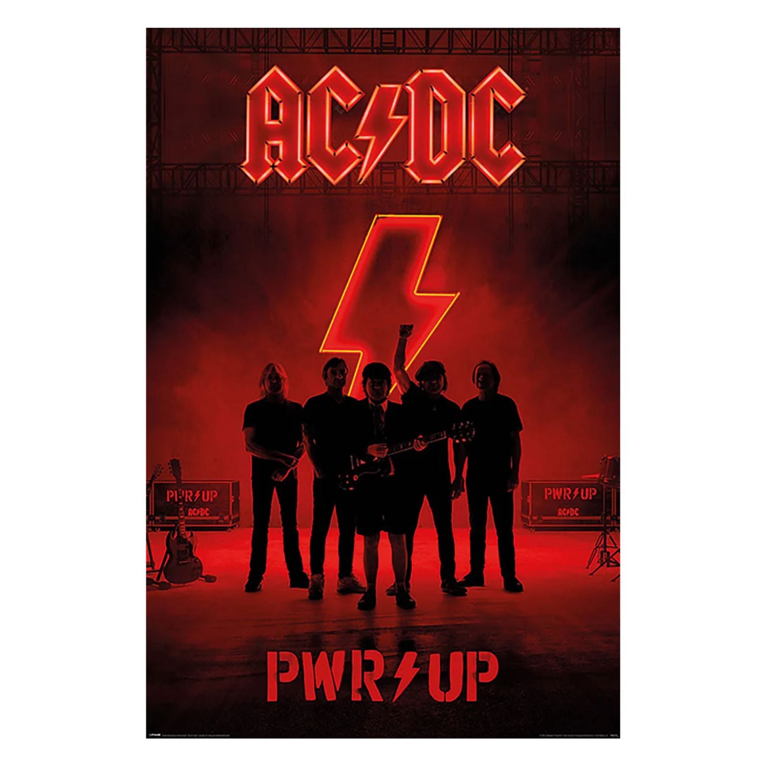 POSTER 61*91,5 AC/DC PWR UP no100