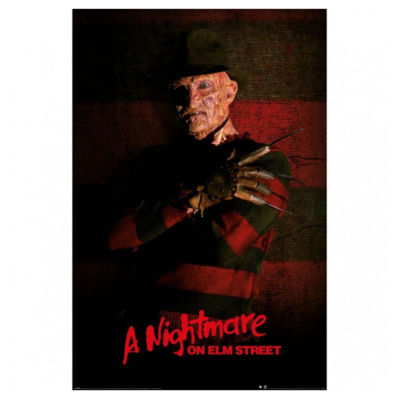 POSTER 61*91,5 A NIGHTMARE ON ELM STREET FREDDY KRUEGER no112