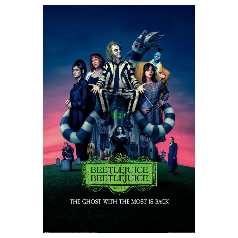 POSTER 61*91,5 BEETLEJUICE 2 ONE SHEET no123