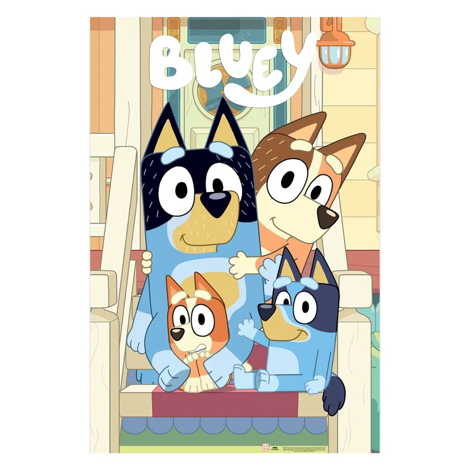 POSTER 61*91,5 BLUEY LINE UP no109
