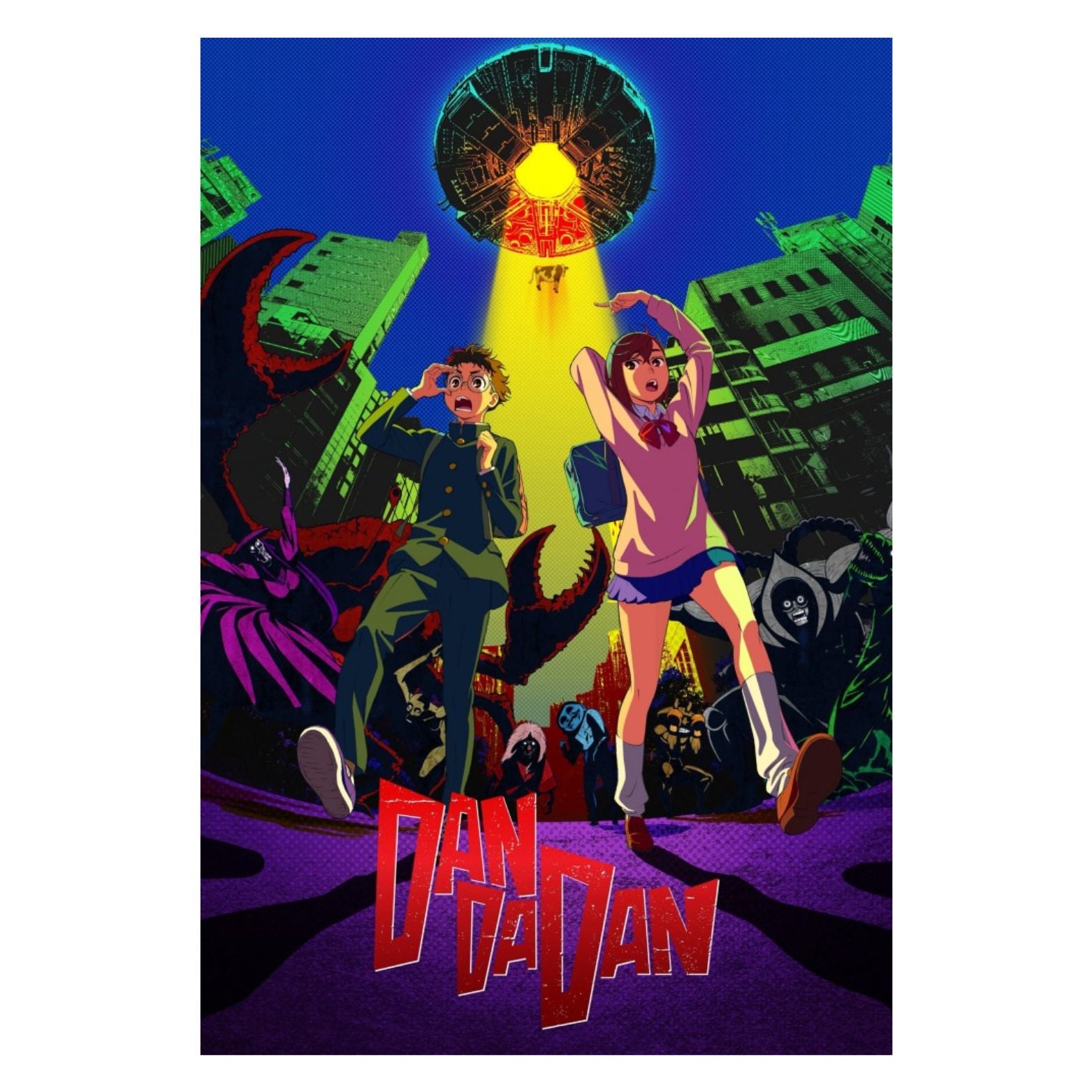 POSTER 61*91,5 DAN DA DAN SPACESHIP no98