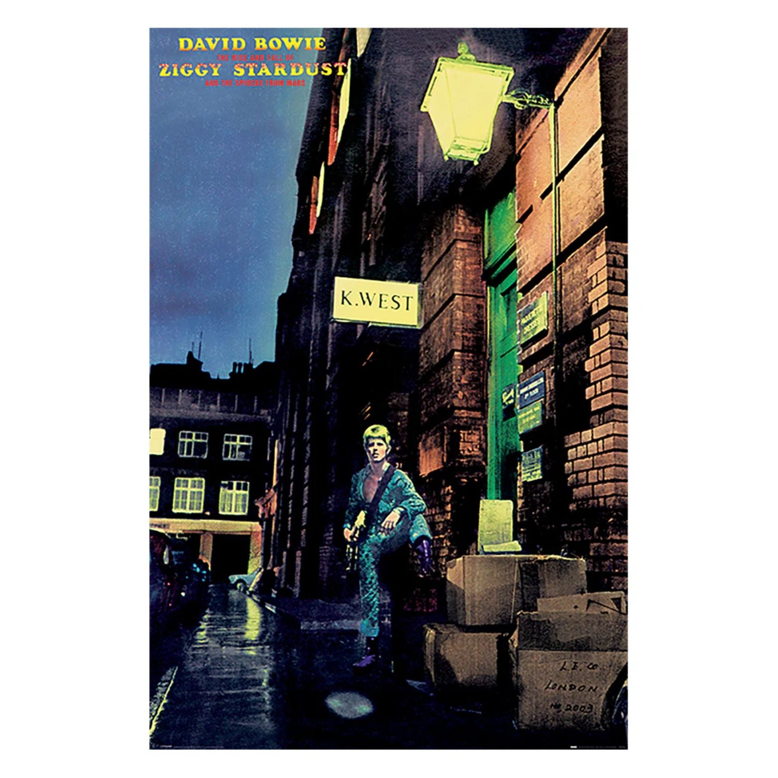 POSTER 61*91,5 DAVID BOWIE ZIGGY STARDUST no43