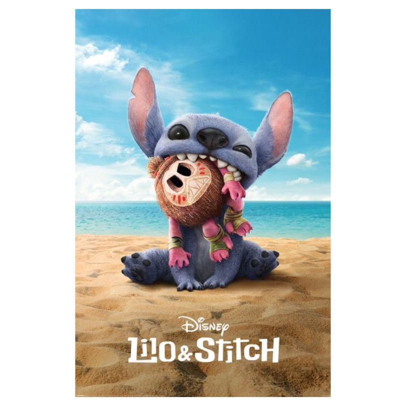 POSTER 61*91,5 DISNEY STITCH X MOANA no86