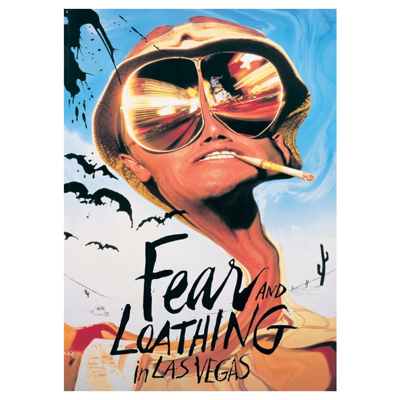POSTER 61*91,5 FEAR AND LOATHING IN LAS VEGAS TOO RARE TO DIE no67