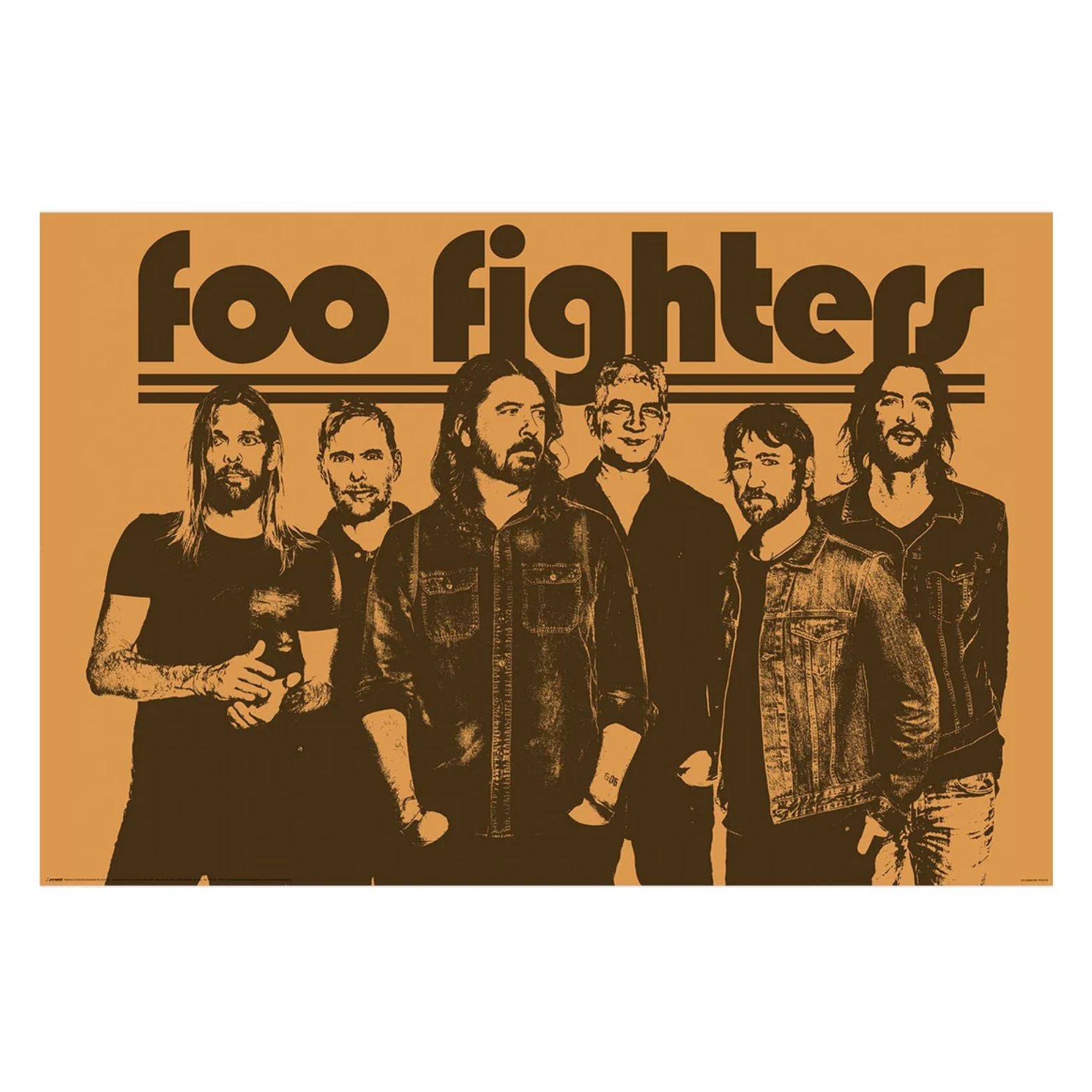 POSTER 61*91,5 FOO FIGHTERS GROUP no165