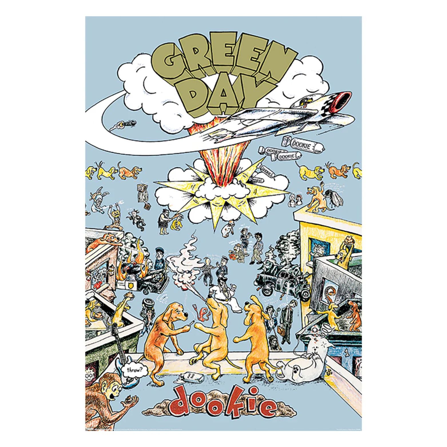 POSTER 61*91,5 GREEN DAY DOOKIE no134