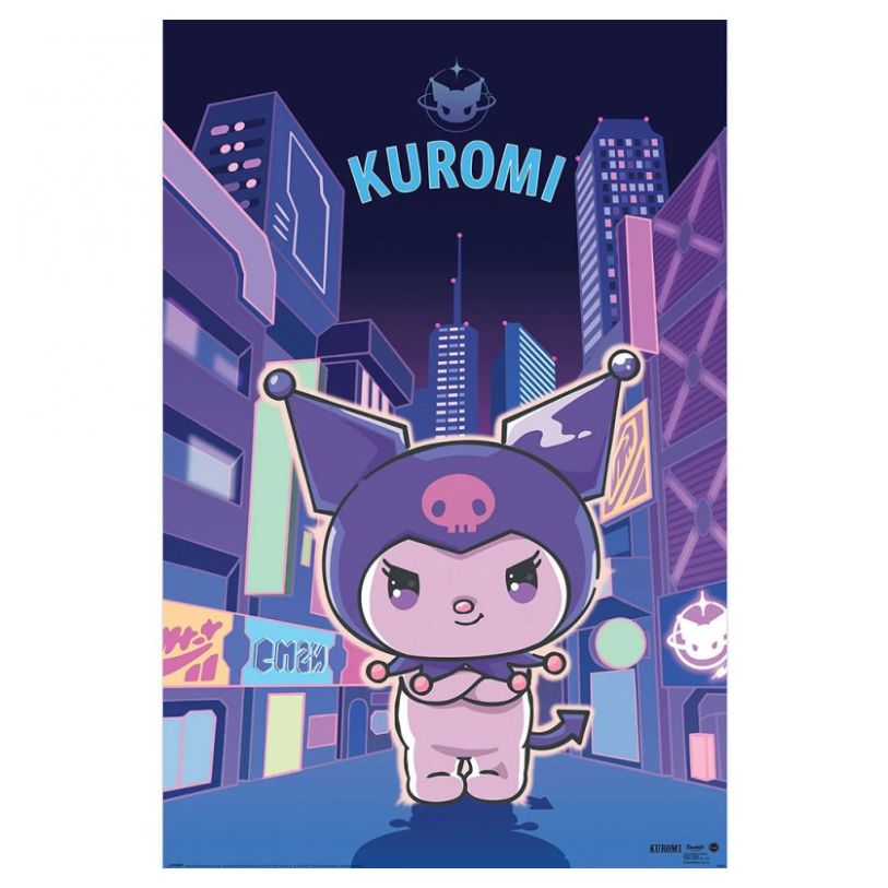 POSTER 61*91,5 HELLO KITTY KUROMI no82