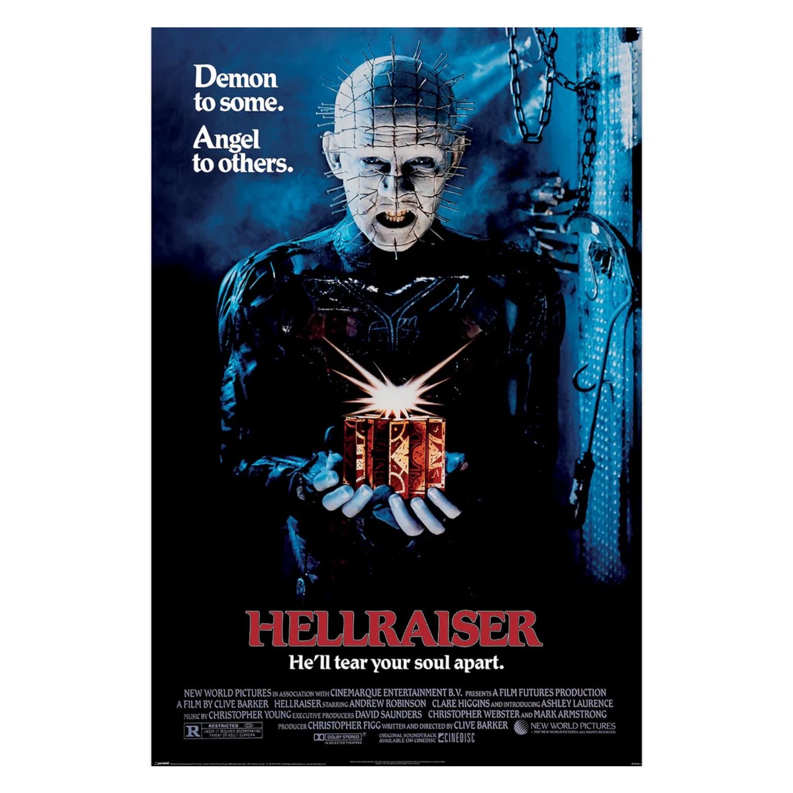 POSTER 61*91,5 HELLRAISER ONE SHEET no116