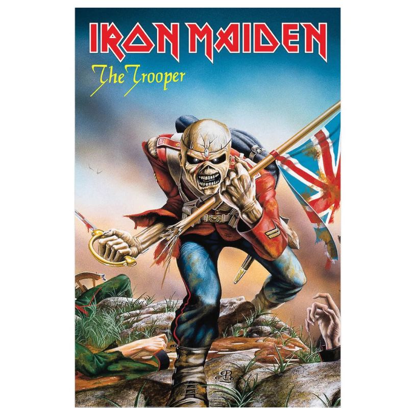 POSTER 61*91,5 IRON MAIDEN THE TROOPER no104