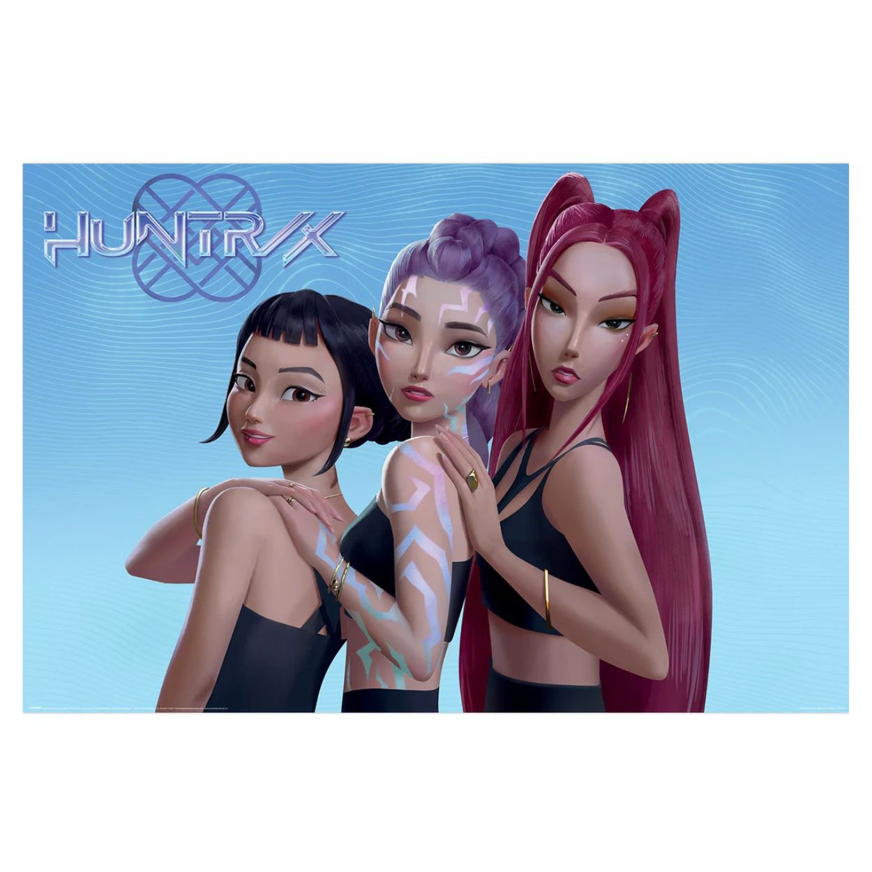 POSTER 61*91,5 K-POP DEMON HUNTERS COMEBACK no167