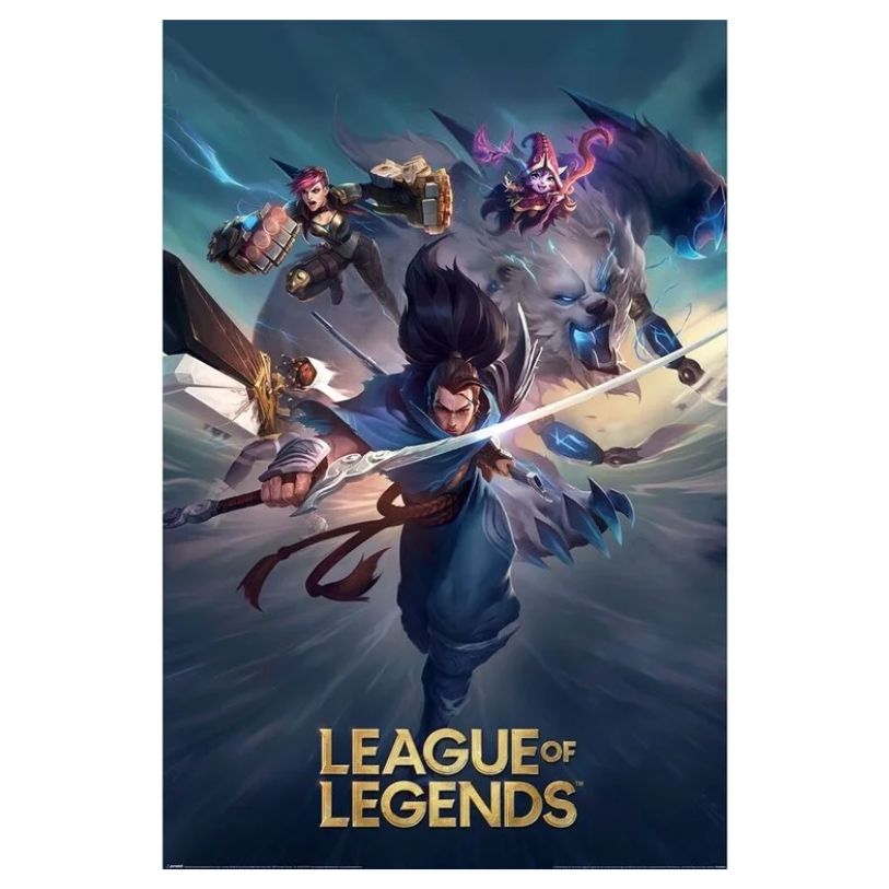 POSTER 61*91,5 LEAGUE OF LEGENDS KEY ART POSTER no10
