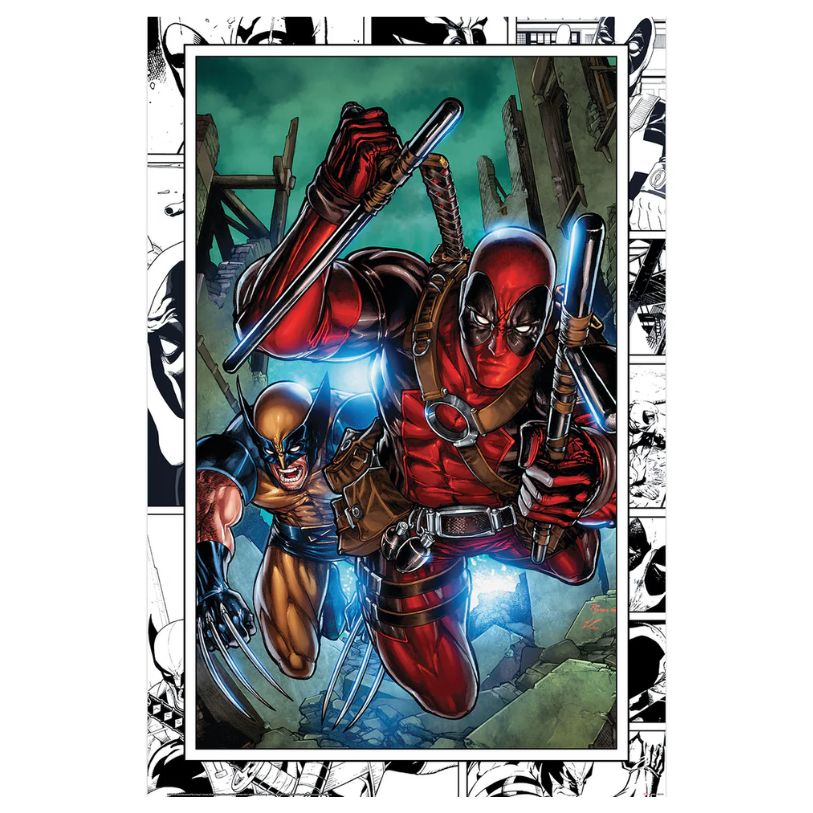 POSTER 61*91,5 MARVEL COMICS WOLVERINE & DEADPOOL no09
