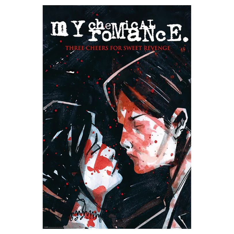 POSTER 61*91,5 MY CHEMICAL ROMANCE THREE CHEERS FOR SWEET ROMANCE no184
