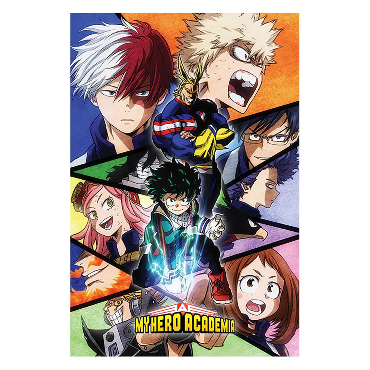 POSTER 61*91,5 MY HERO ACADEMIA CHARACTERS MOSAIC no89