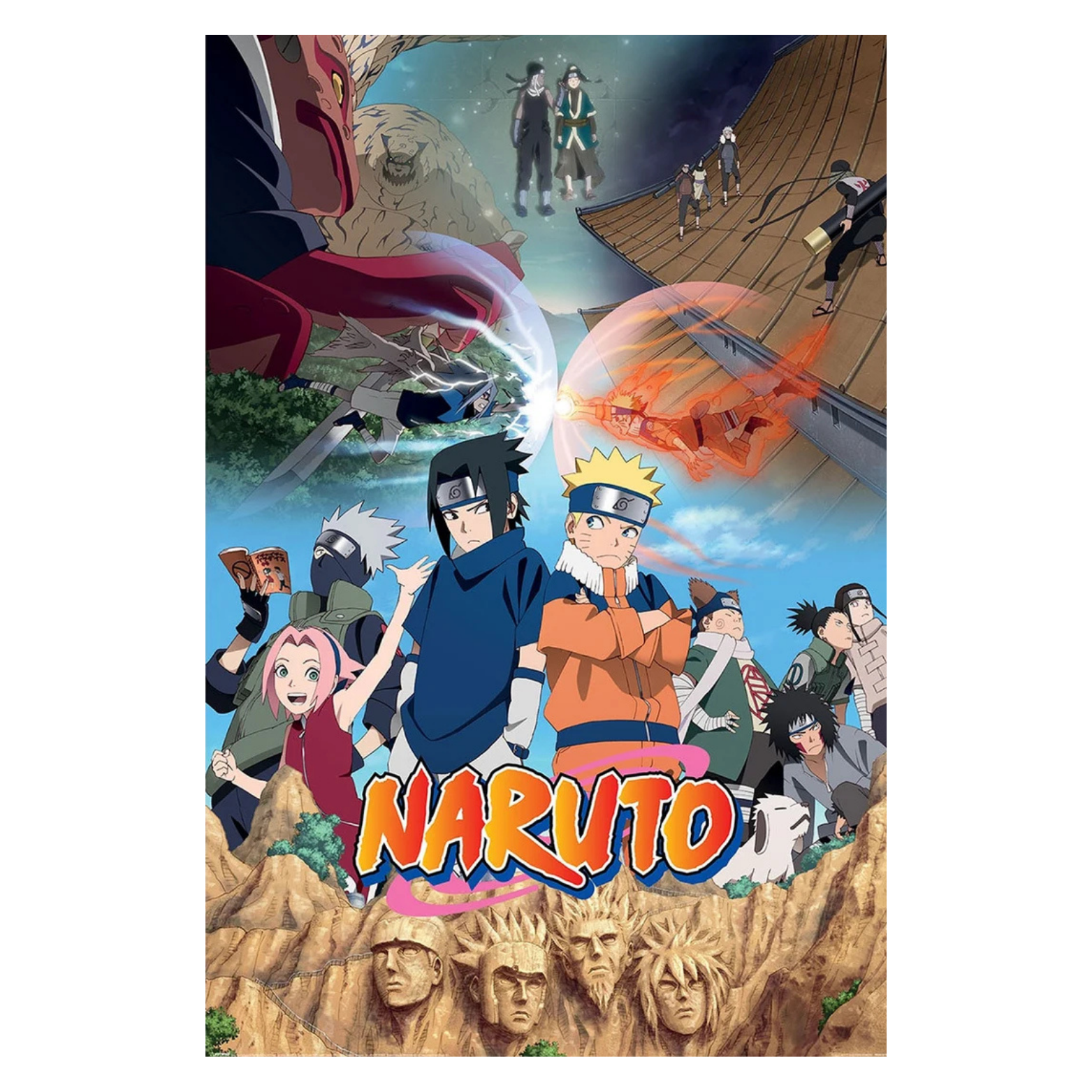 POSTER 61*91,5 NARUTO DIVIDED no81