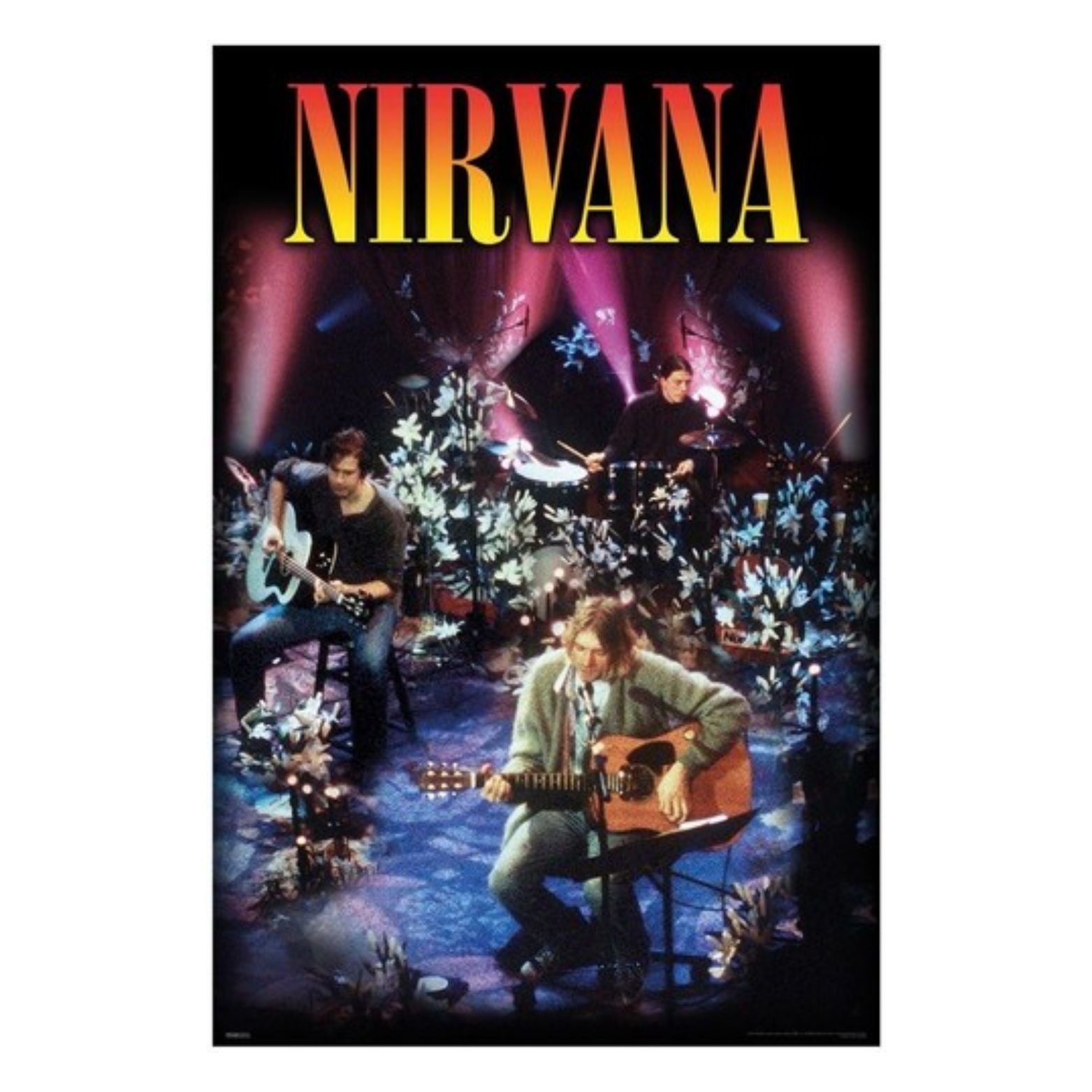 POSTER 61*91,5 NIRVANA UNPLUGGED no146