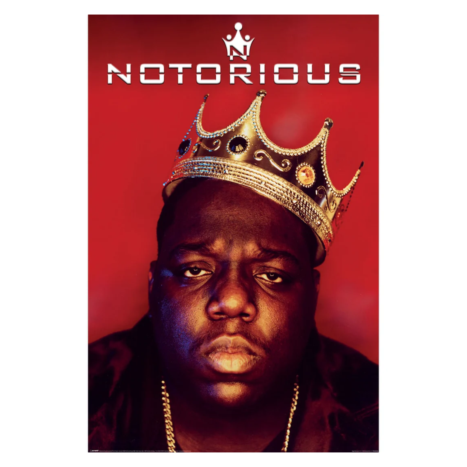 POSTER 61*91,5 NOTORIOUS BIG NOTORIOUS CROWN no186