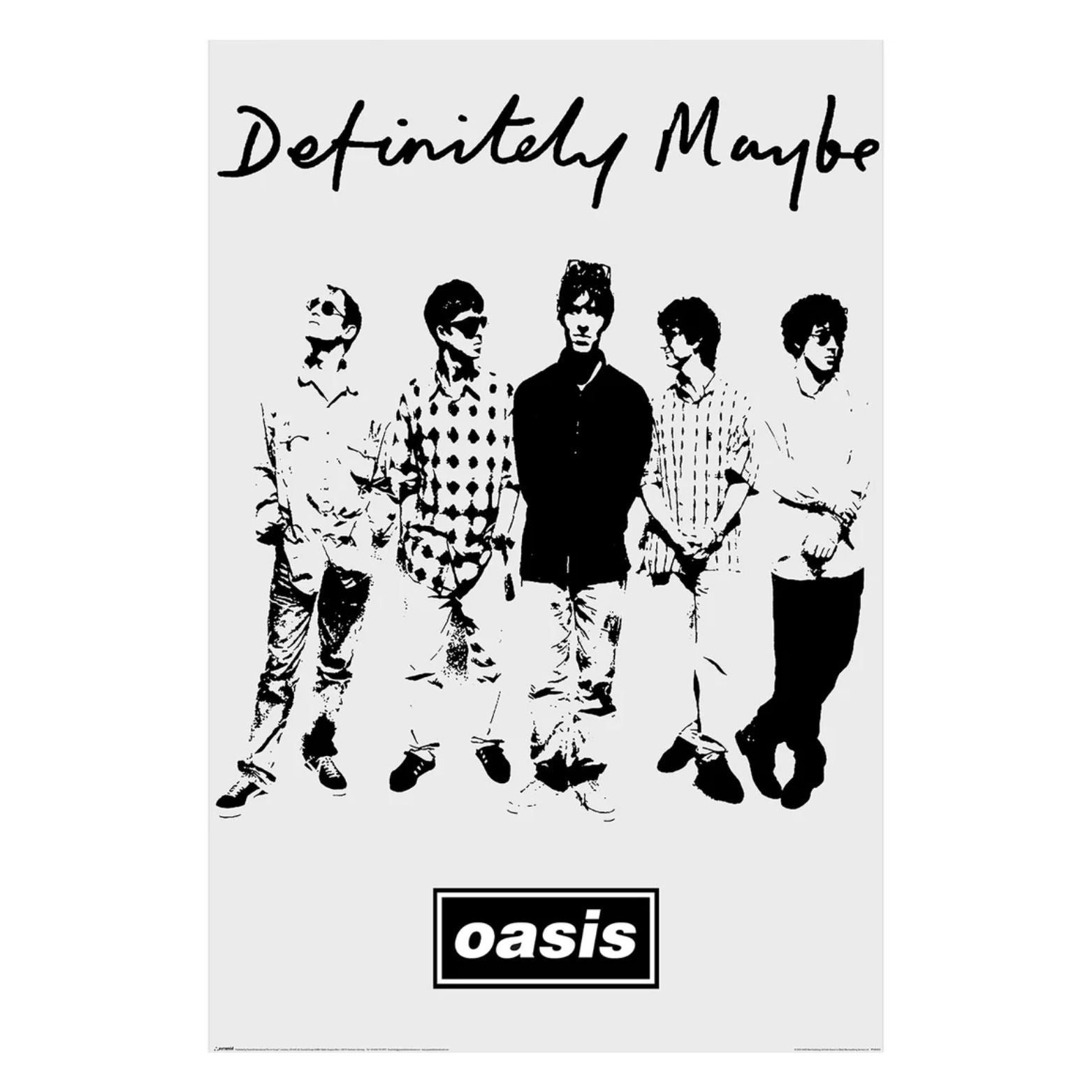 POSTER 61*91,5 OASIS DEFINITELY BAND no67