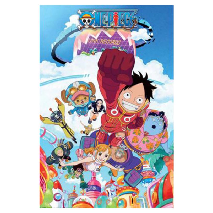 POSTER 61*91,5 ONE PIECE PUNK RECORDS no185