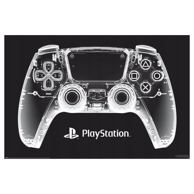 POSTER 61*91,5 PLAYSTATION X-RAY PAD CONTROLLER no154