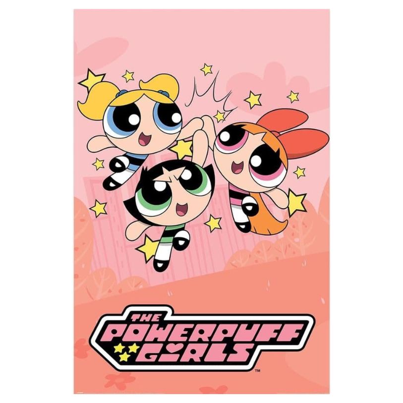 POSTER 61*91,5 POWERPUFFGIRLS STARS no76