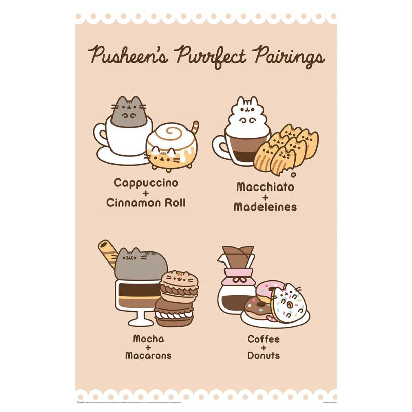 POSTER 61*91,5 PUSHEEN PURRFECT PAIRINGS no187