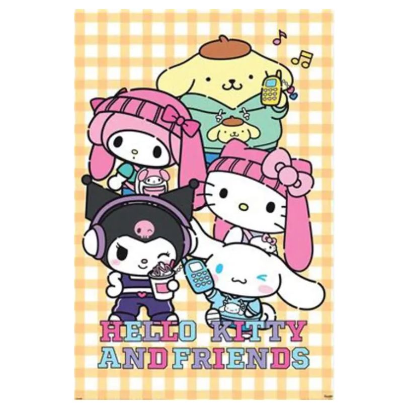 POSTER 61*91,5 SANRIO HELLO KITTY no108