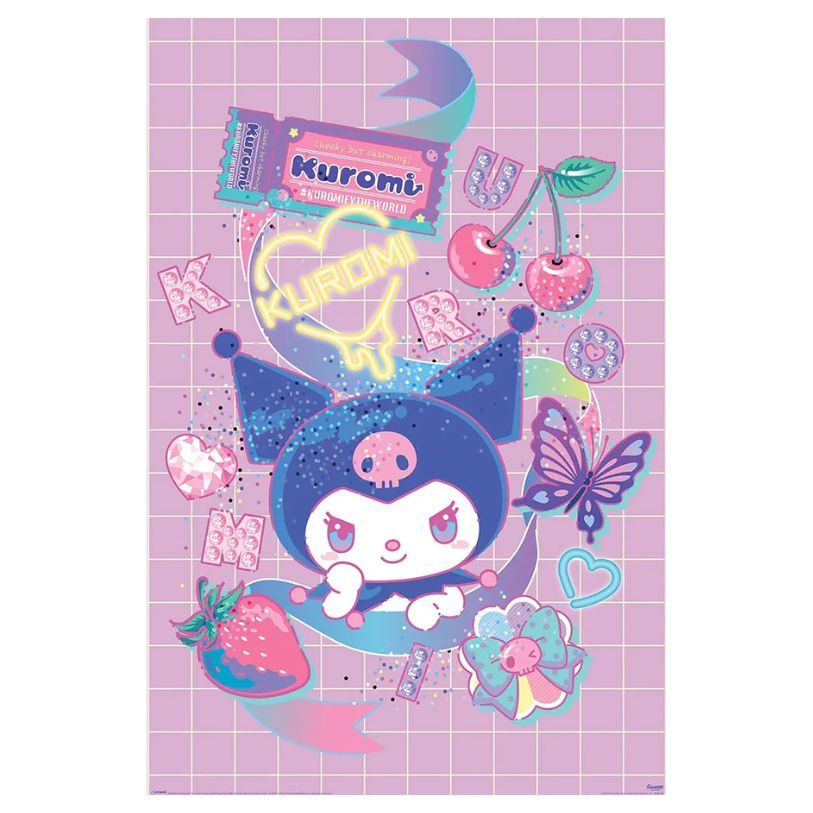 POSTER 61*91,5 SANRIO KUROMI MOOD no42