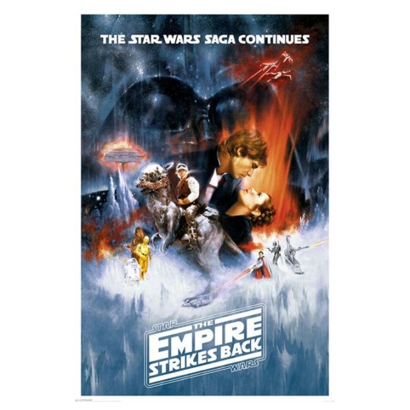 POSTER 61*91,5 STAR WARS THE EMPIRE STRIKES BACK no176