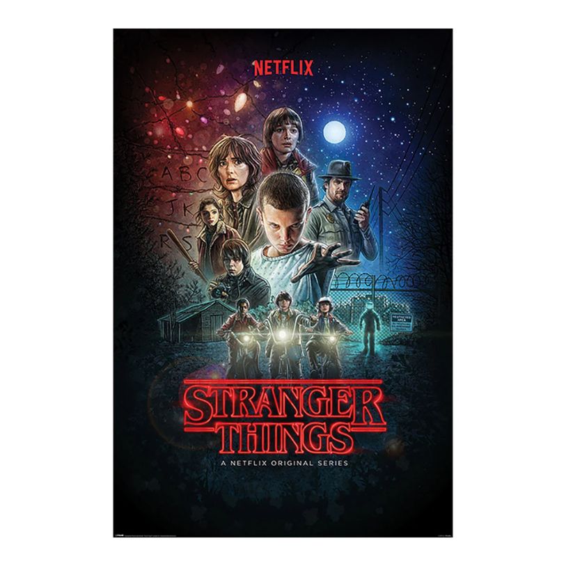 POSTER 61*91,5 STRANGER THINGS ONE SHEET no117