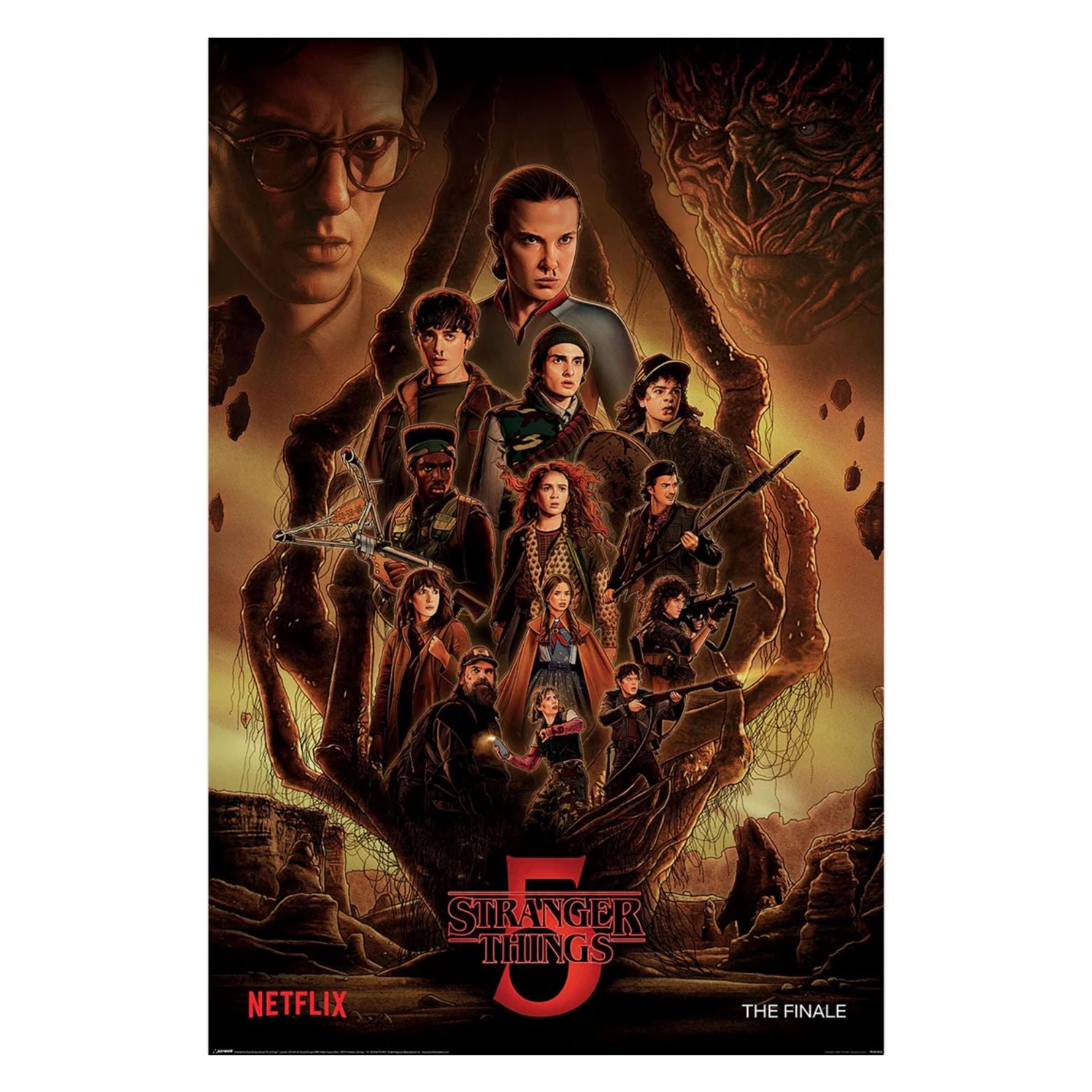 POSTER 61*91,5 STRANGER THINGS S5 THE FINALE no01