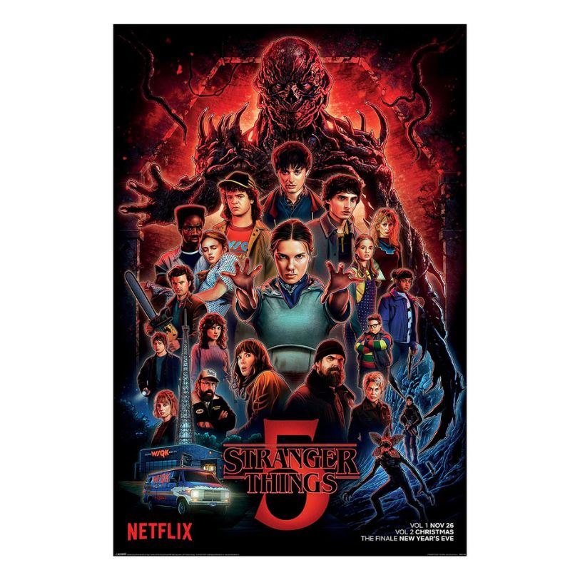 POSTER 61*91,5 STRANGER THINGS SEASON 5 ONE SHEET no84