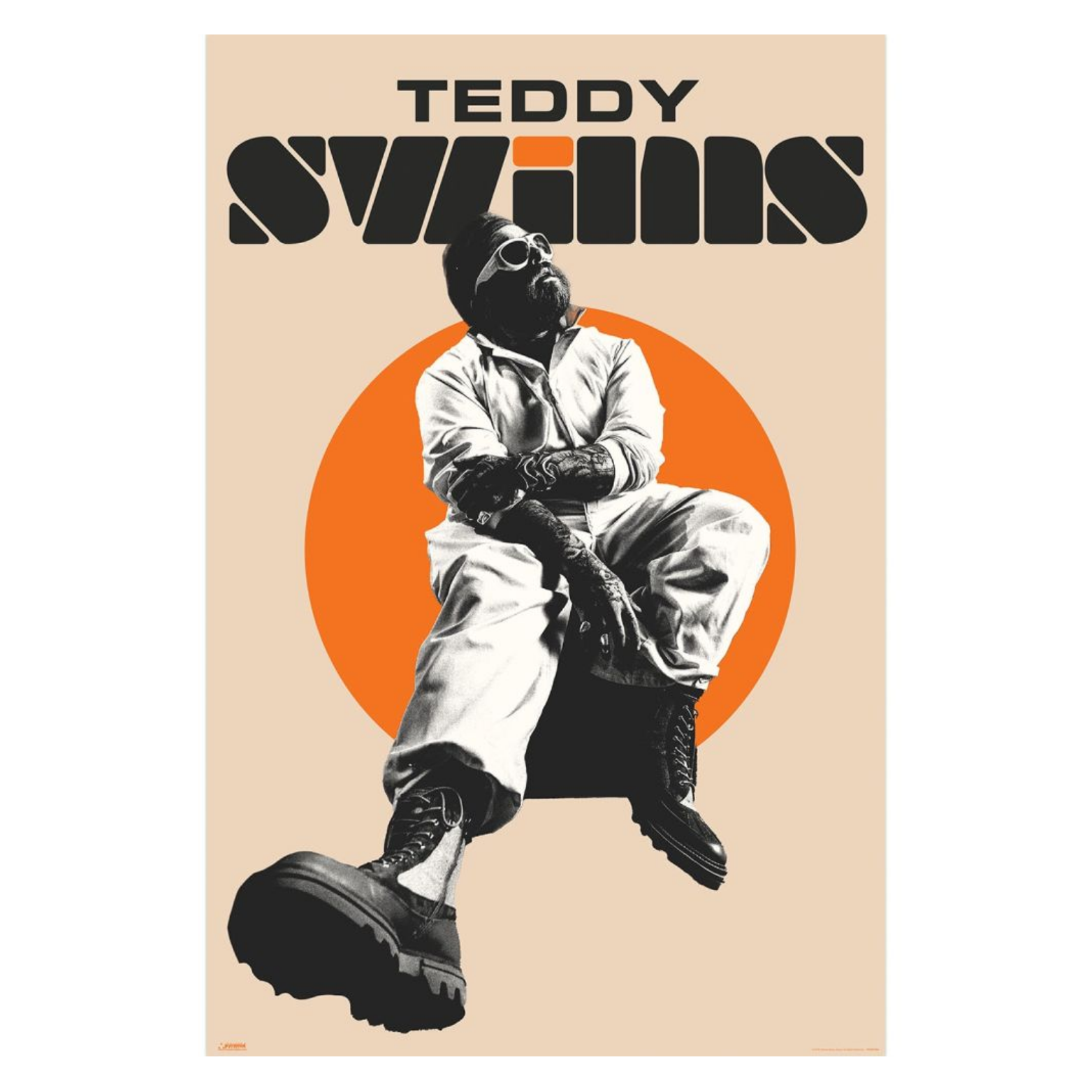 POSTER 61*91,5 TEDDY SWIMS no192