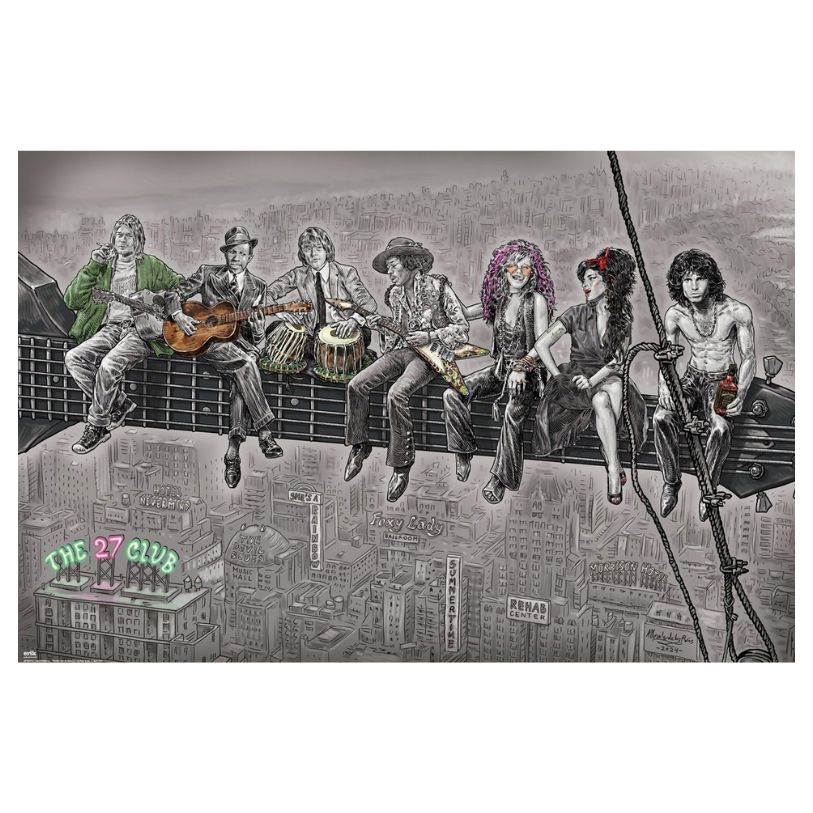 POSTER 61*91,5 THE 27 CLUB POSTER no148