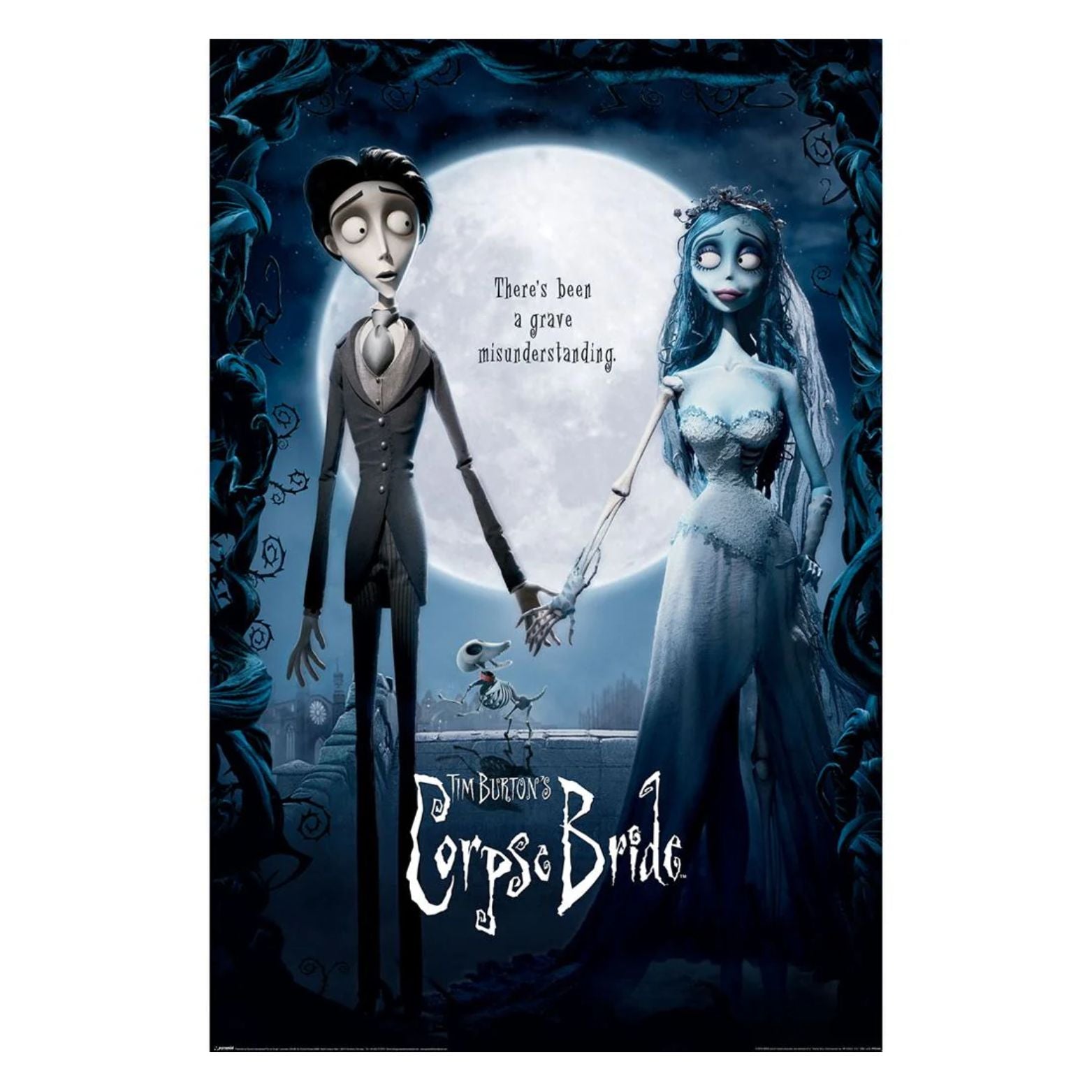 POSTER 61*91,5 THE CORPSE BRIDE EMILY & VICTOR no145