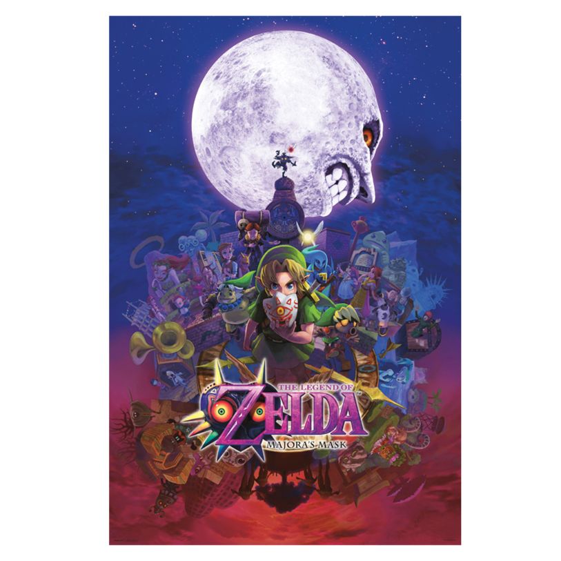 POSTER 61*91,5 THE LEGEND OF ZELDA MAJORA'S MASK no53