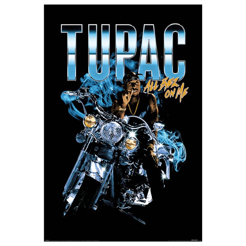 PAUS POSTER 61*91,5 TUPAC SHAKUR ALL EYEZ ON ME