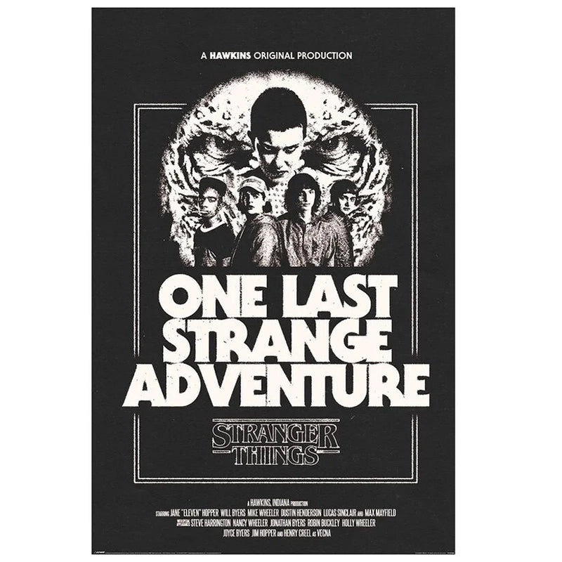 POSTER 61*91,5 STRANGER THINGS SEASON ONE LAST ADVENTURE no144