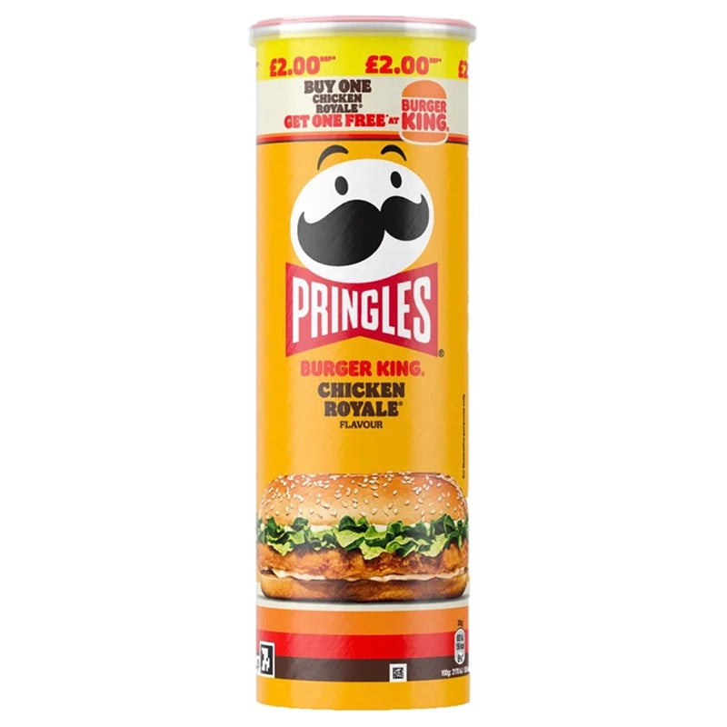 PRINGLES BURGER KING CHICKEN ROYALE 165g