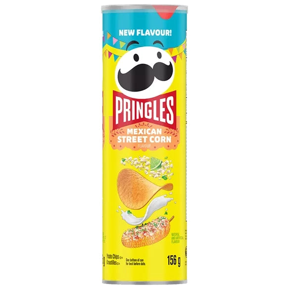 PRINGLES MEXICAN STREET CORN FLAVOR 156g