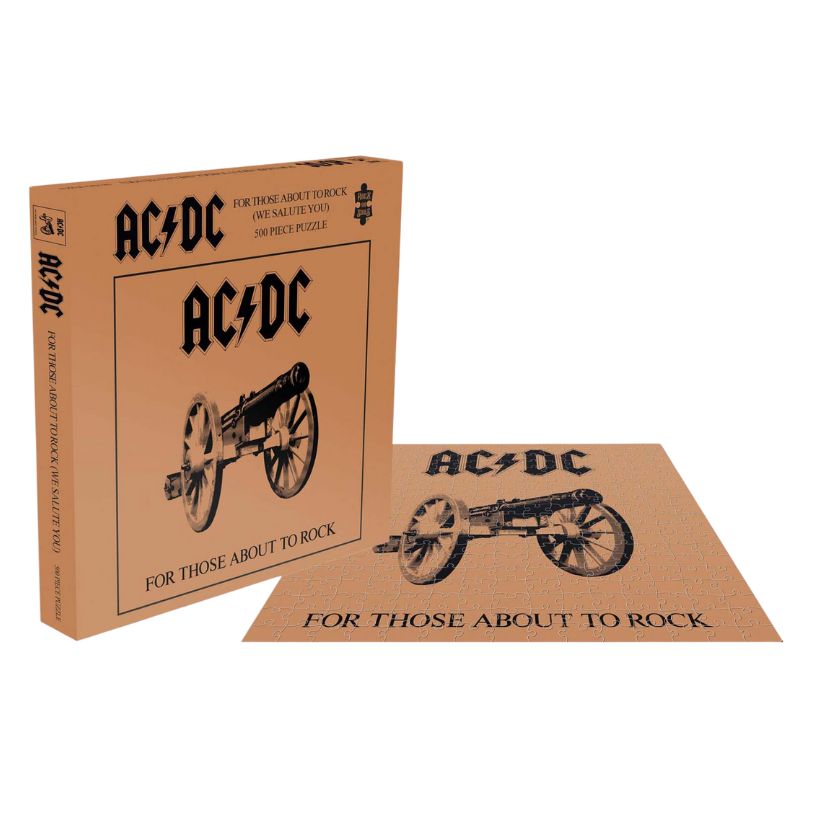 PUSSEL AC/DC FOR THOSE ABOUT TO ROCK 500 PIECE