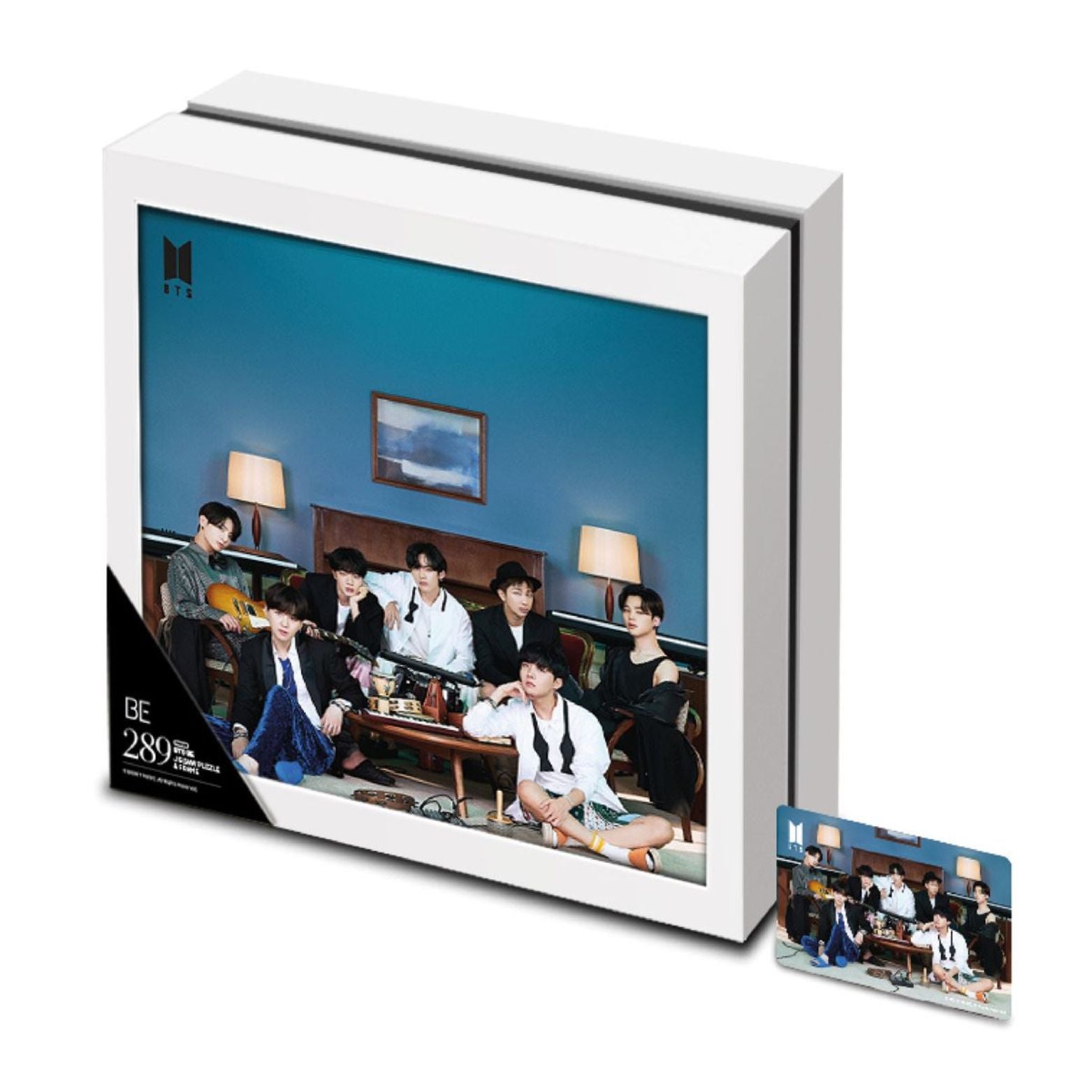 PUSSEL BTS (BAND) - BE JIGSAW PUZZLE 289 PCS W/FRAME + PHOTO CARD