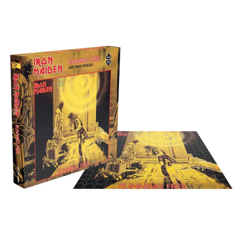 PUSSEL IRON MAIDEN RUNNING FREE 500 PIECE