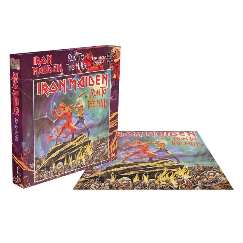 PUSSEL IRON MAIDEN RUN TO THE HILLS 500 PIECE