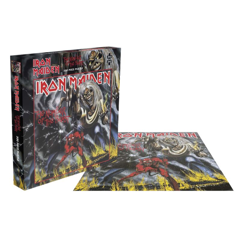 PUSSEL IRON MAIDEN THE NUMBER OF THE BEAST 500 PIECE